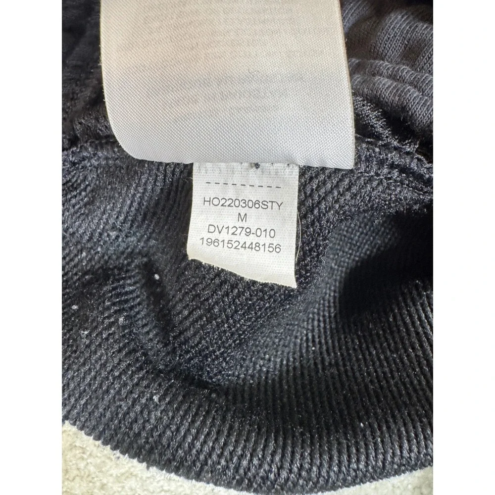 Jordan Flight Fleece Pants Mens Medium Black‎ Loose Fit Joggers DV1279-010